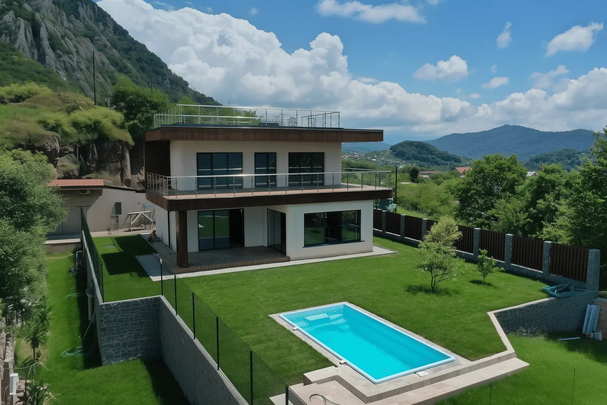 Композитный бассейн Laguna 6 — визуализация в Ангарске