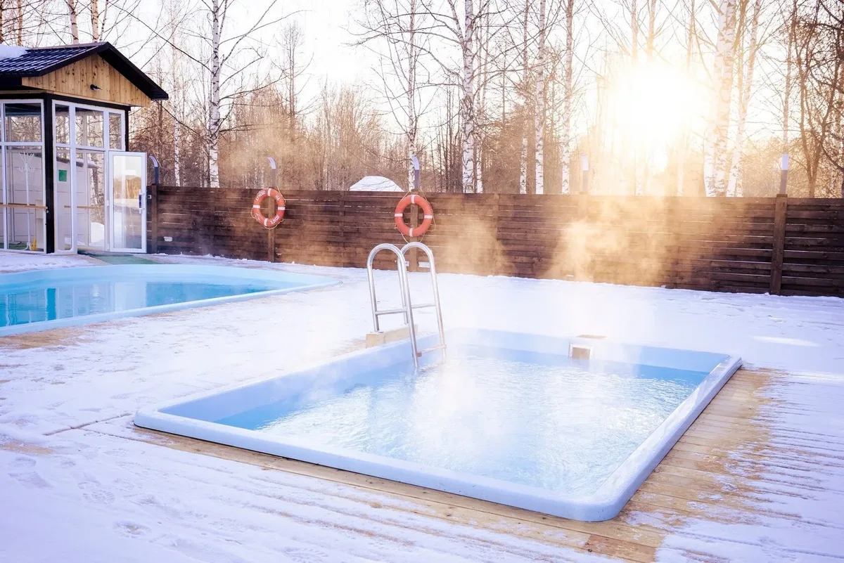 Композитный бассейн Laguna 4 — установка в Ангарске