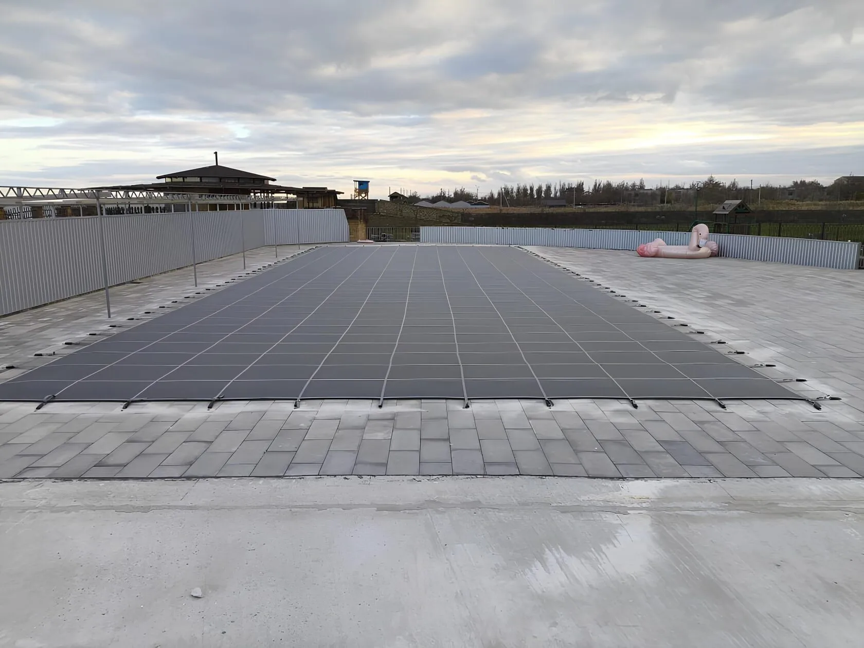 Защитное покрывало для бассейна в Ангарске