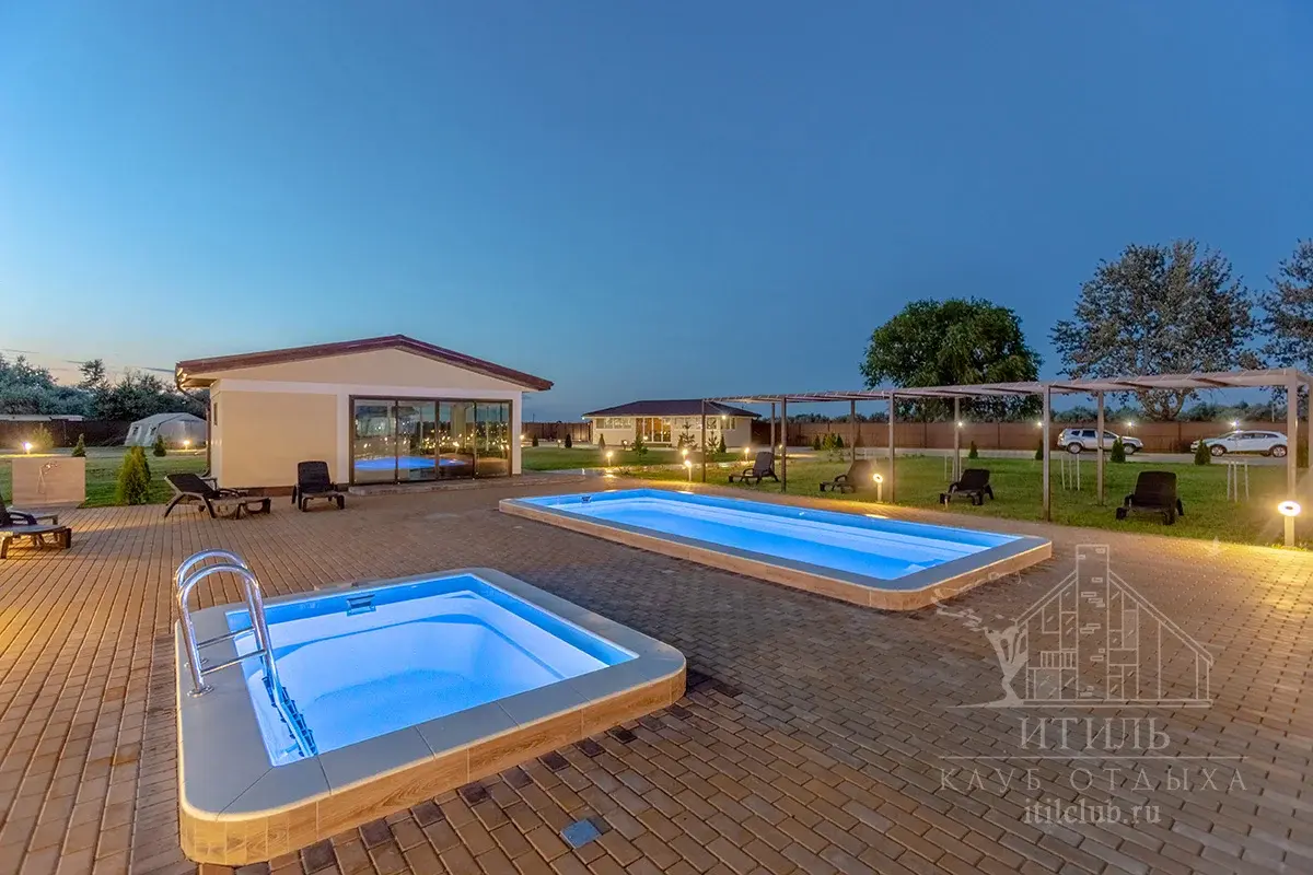 Композитная купель Laguna 3 — установка в Ангарске